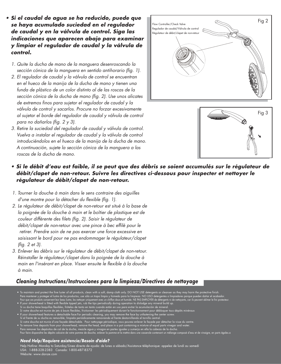 Danze D461722 - Installation Manual User Manual | Page 4 / 4