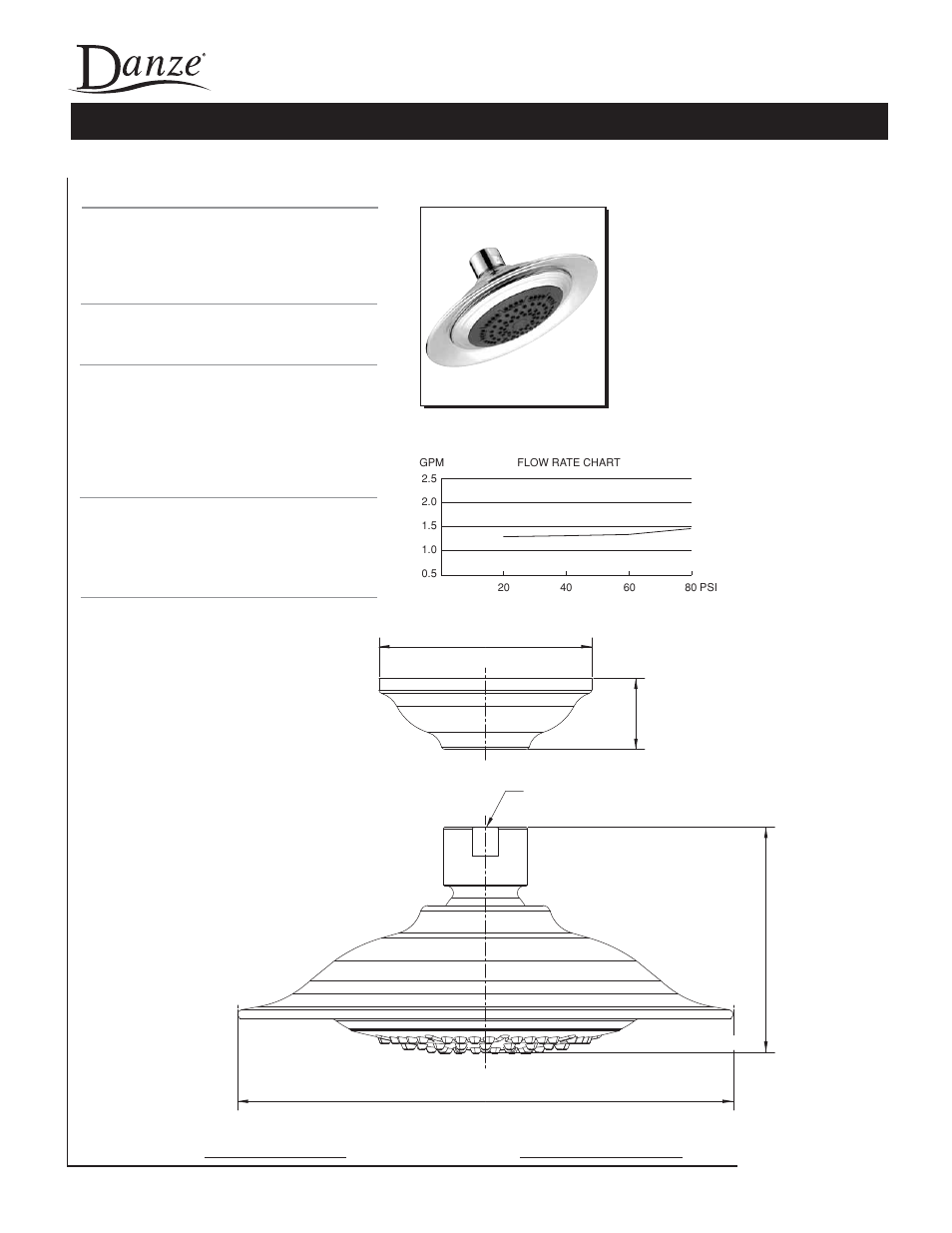 Danze D462001 User Manual | 1 page