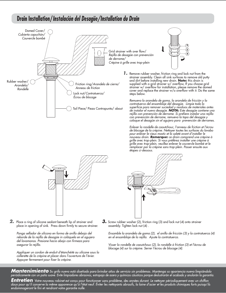 Danze D221040 - Installation Manual User Manual | Page 3 / 4