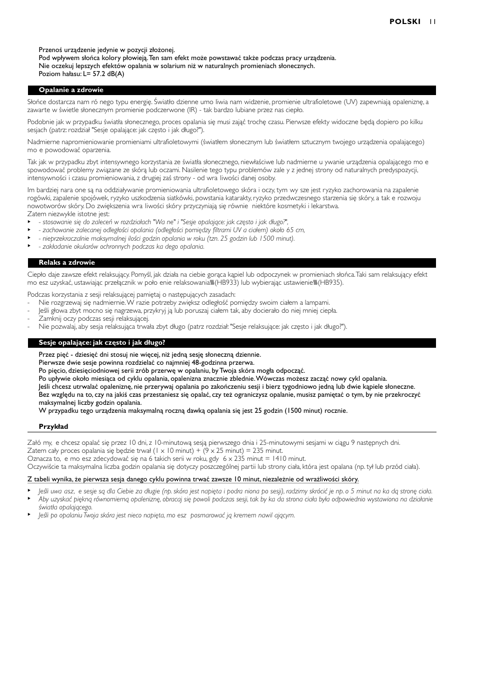 Philips HB935 User Manual | Page 11 / 56