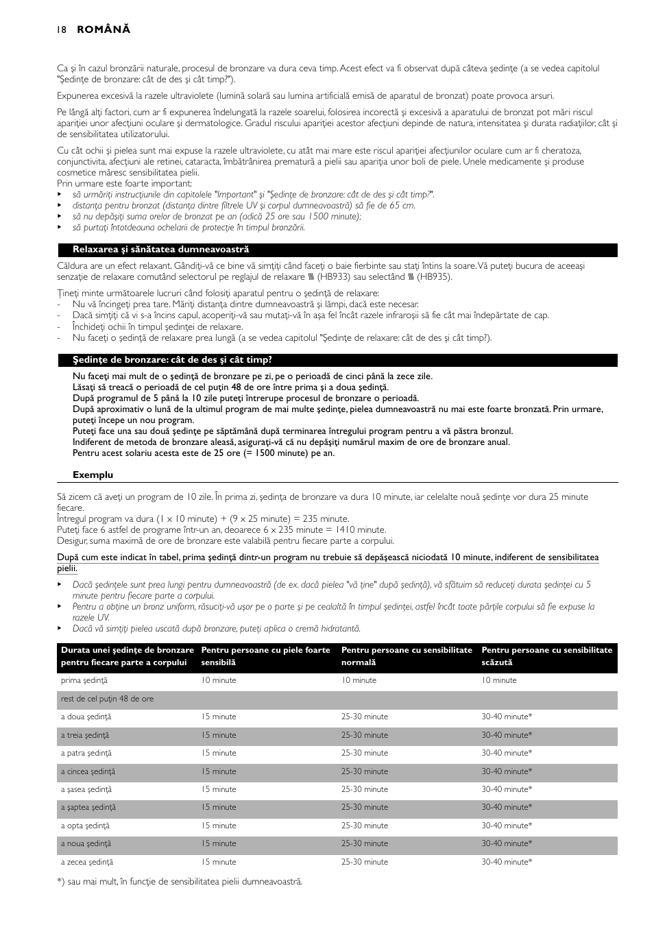 Philips HB935 User Manual | Page 18 / 56