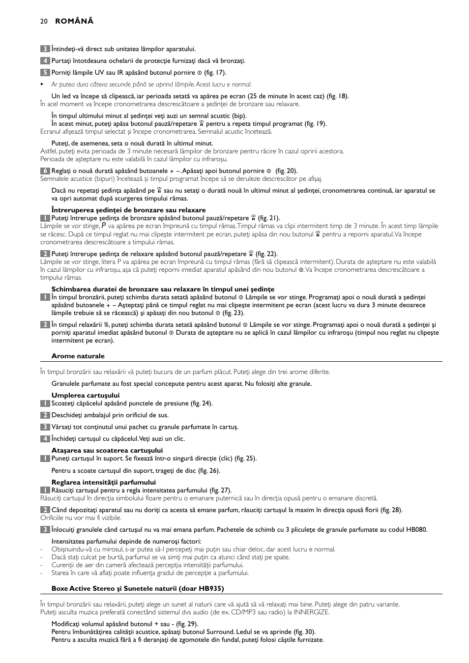 Philips HB935 User Manual | Page 20 / 56