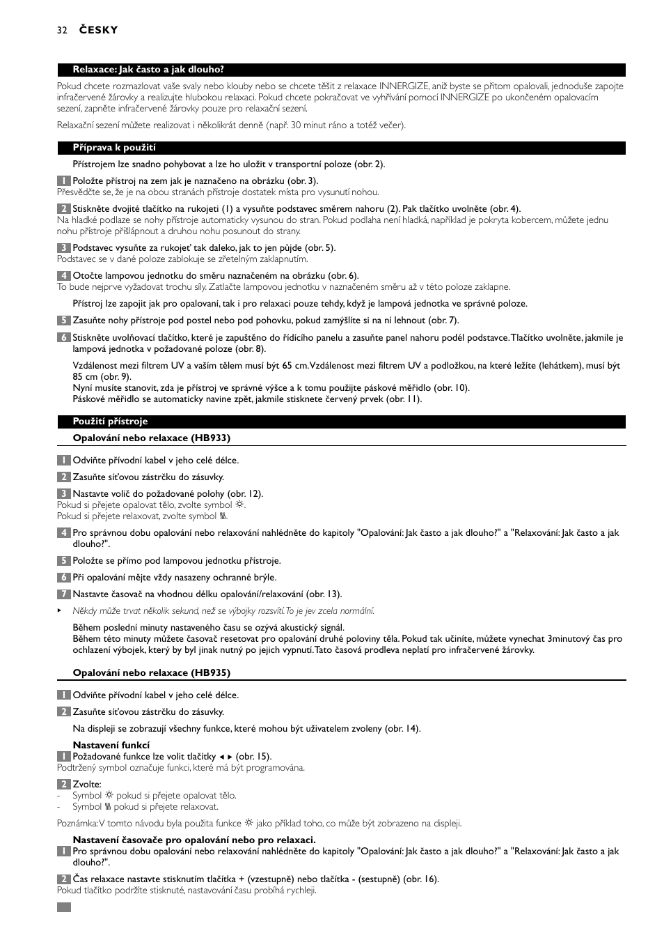 Philips HB935 User Manual | Page 32 / 56