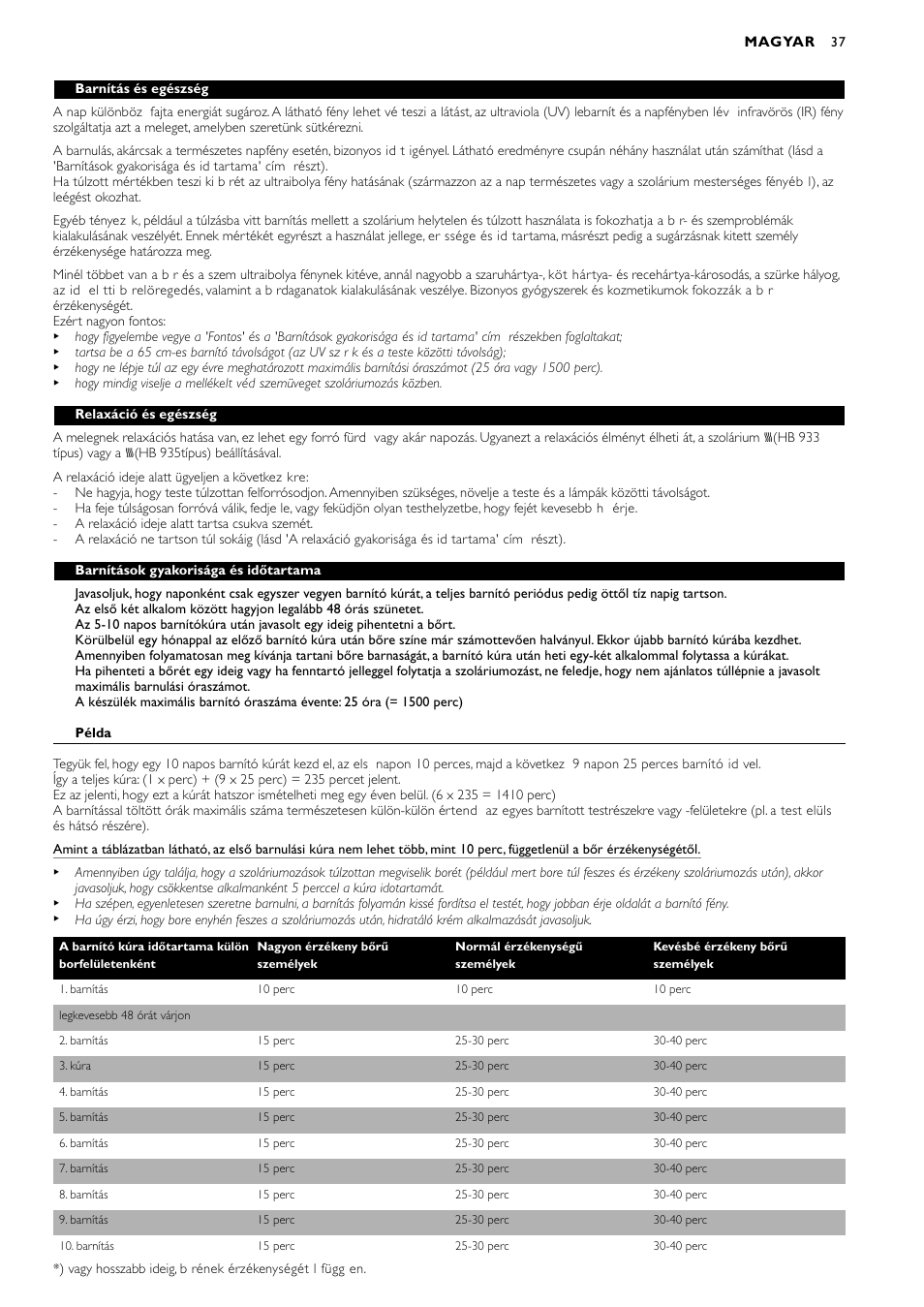 Philips HB935 User Manual | Page 37 / 56