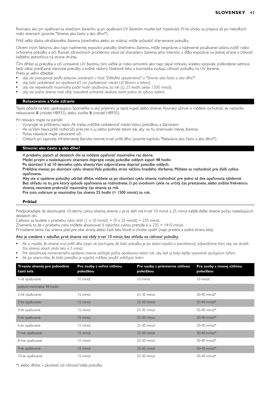 Philips HB935 User Manual | Page 43 / 56