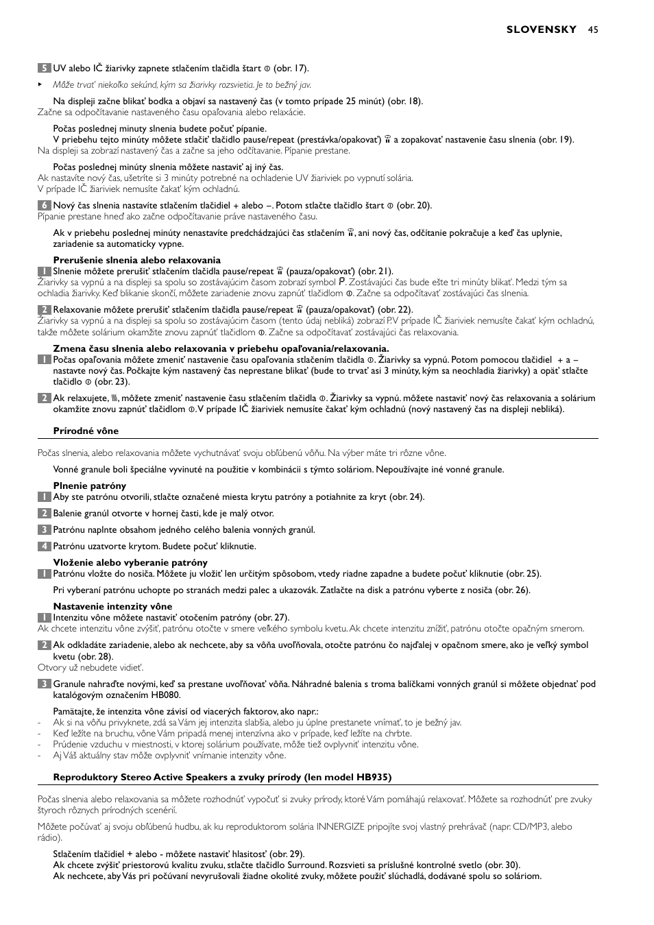 Philips HB935 User Manual | Page 45 / 56