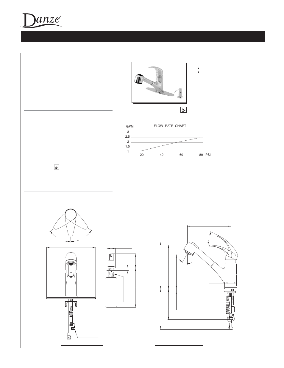 Danze D456113 - Spec Sheets User Manual | 1 page