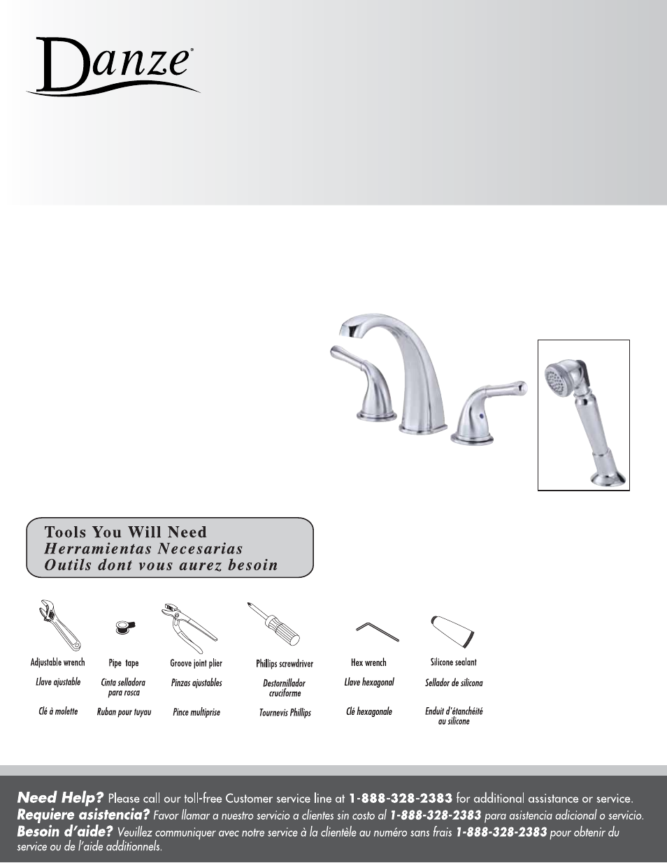 Danze D302546 - Installation Manual User Manual | 6 pages