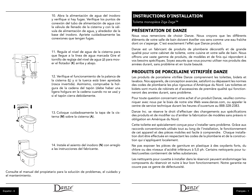 Danze DC031221 - Installation Manual User Manual | Page 8 / 11