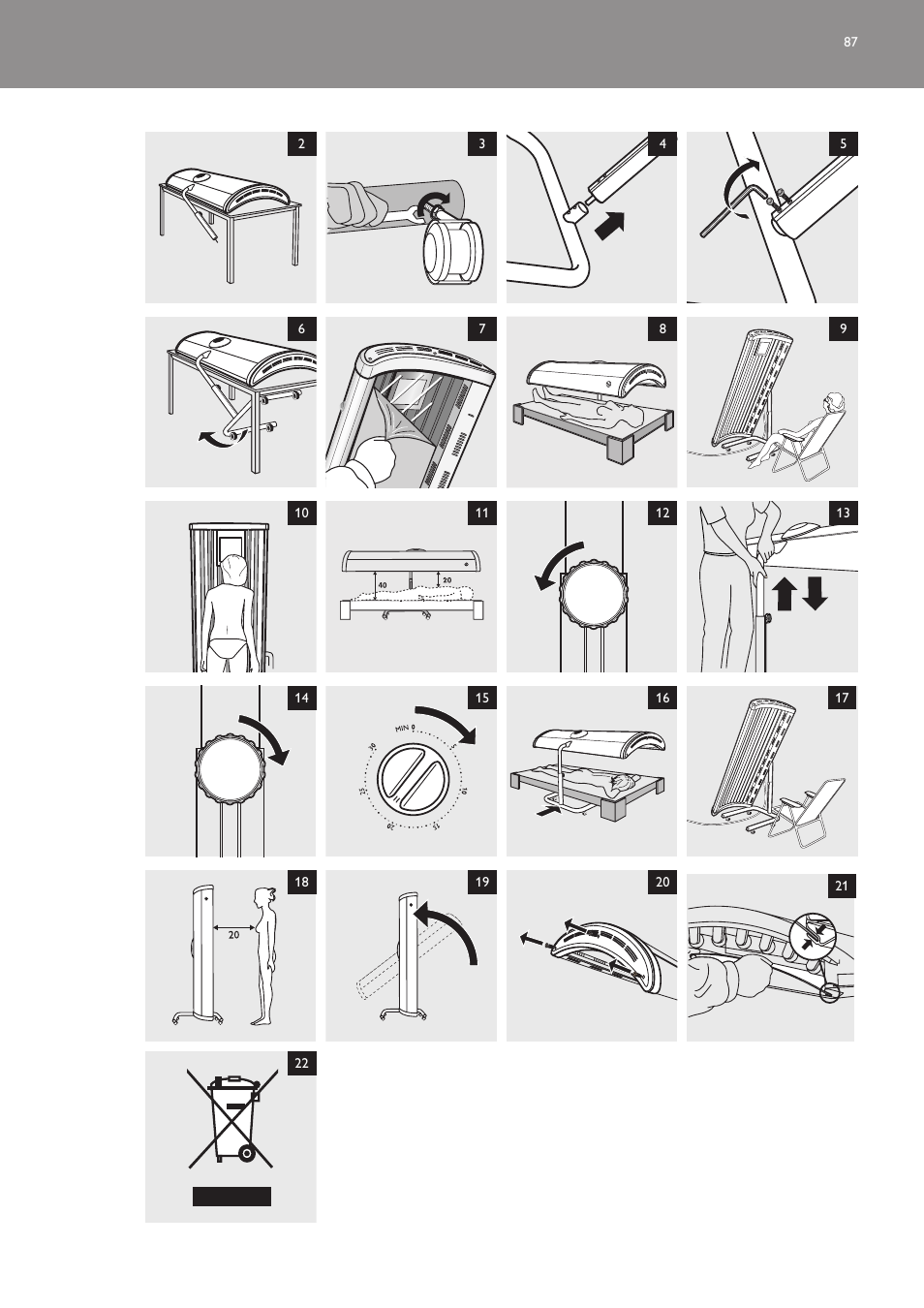 Philips HB554 User Manual | Page 87 / 88