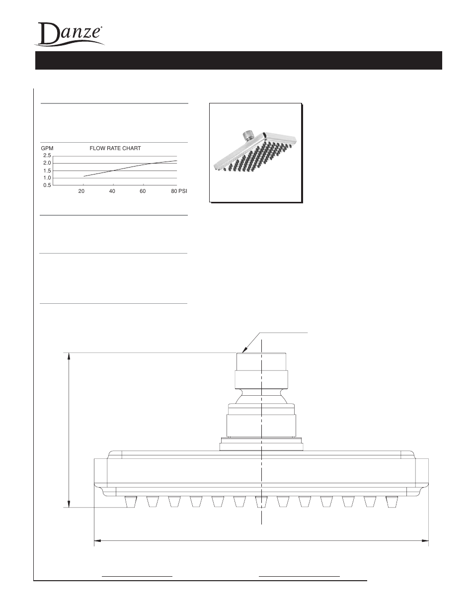 Danze D461160 User Manual | 1 page