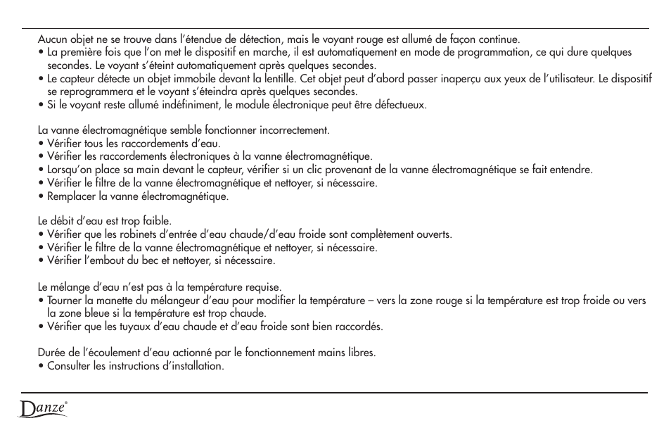 Danze D423058 - Homeowner Manual User Manual | Page 16 / 20