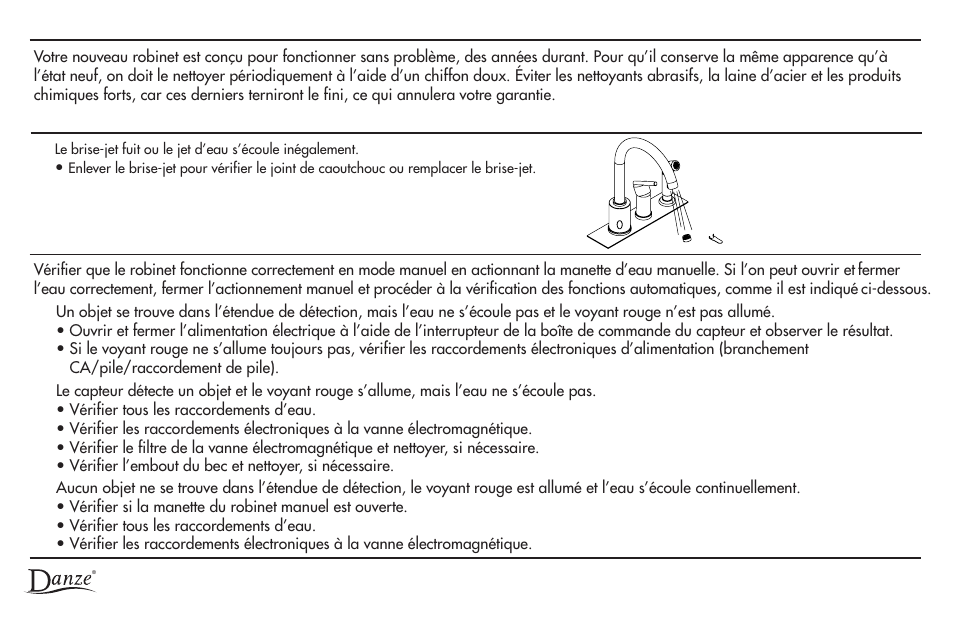 Danze D423058 - Homeowner Manual User Manual | Page 17 / 20
