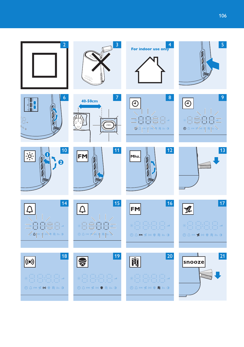 Philips HF3475 User Manual | Page 106 / 108