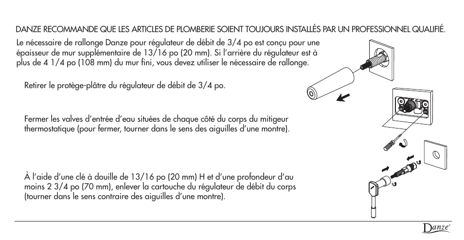 Manuel des instructions d’utilisation | Danze D135301BT - Installation Manual User Manual | Page 11 / 14