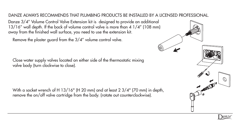 Operation manual | Danze D135301BT - Installation Manual User Manual | Page 3 / 14