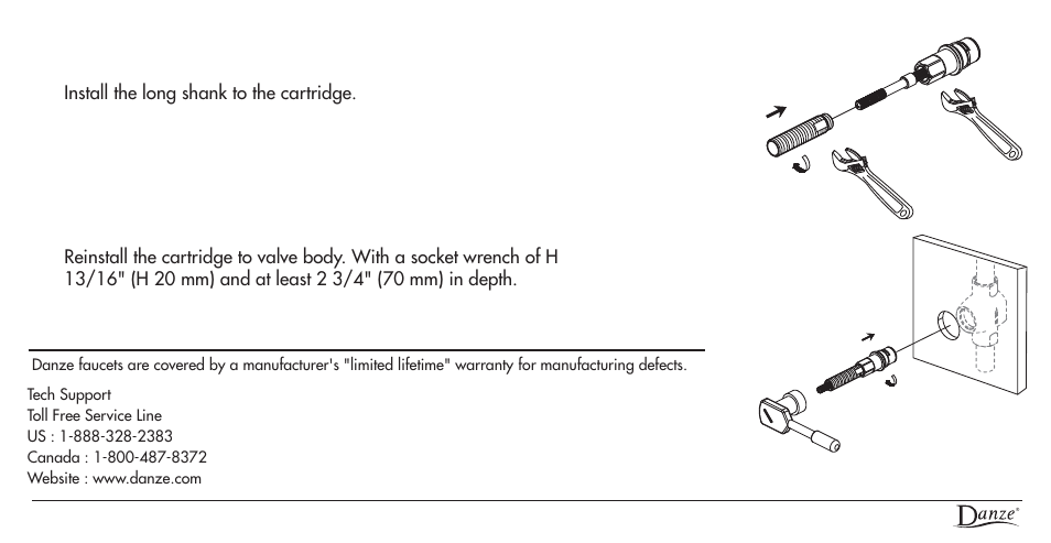 Danze D135301BT - Installation Manual User Manual | Page 5 / 14