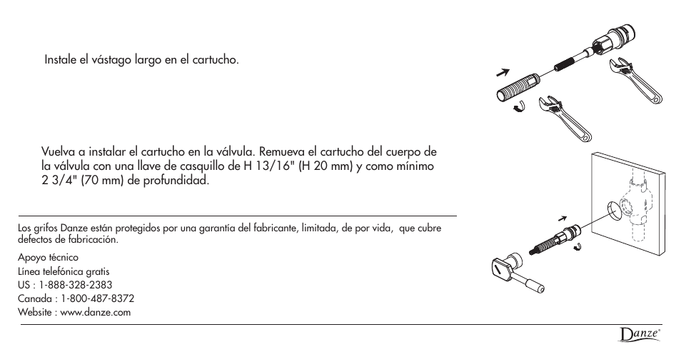 Danze D135301BT - Installation Manual User Manual | Page 9 / 14
