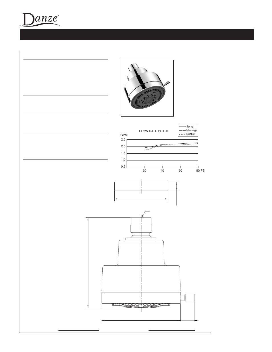 Danze D460010 User Manual | 1 page