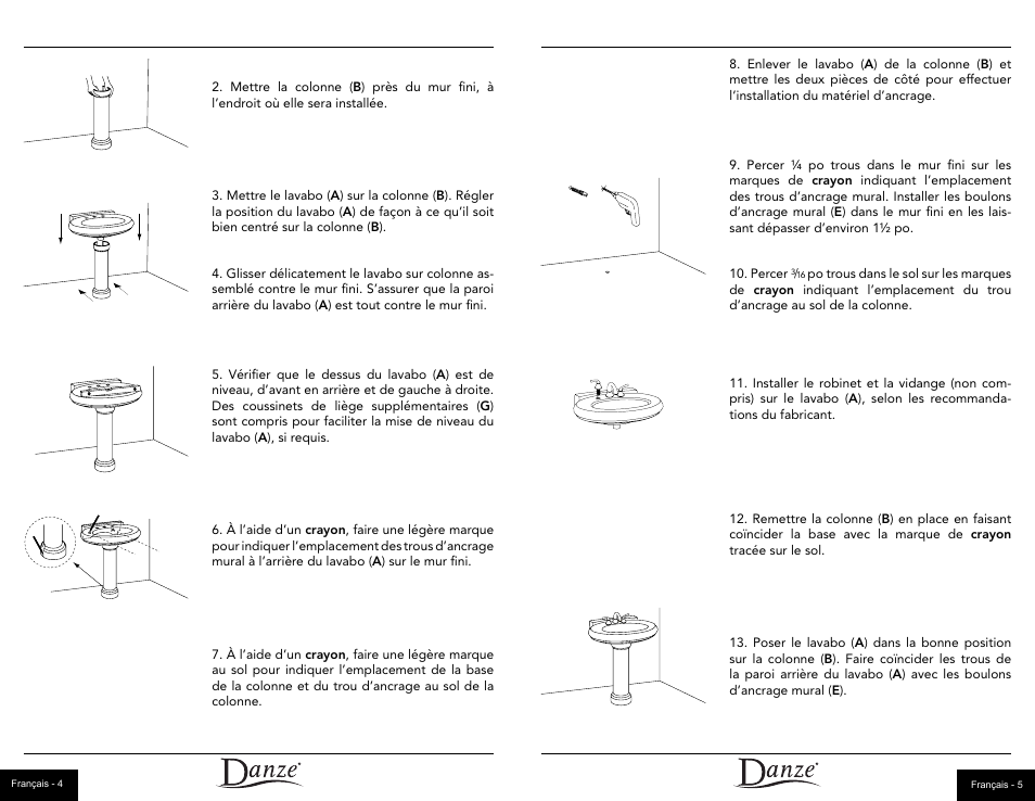 Danze DC018110 - Installation Manual User Manual | Page 12 / 14