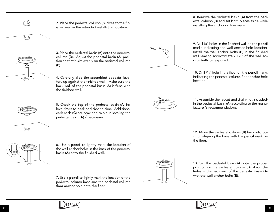 Danze DC018110 - Installation Manual User Manual | Page 4 / 14