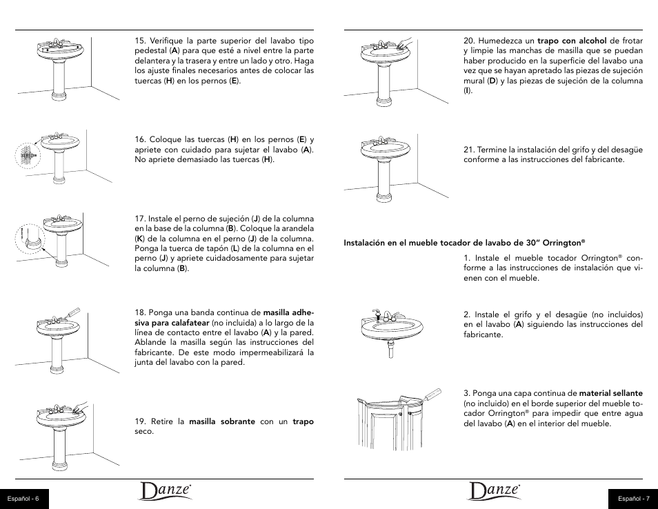 Danze DC018110 - Installation Manual User Manual | Page 9 / 14