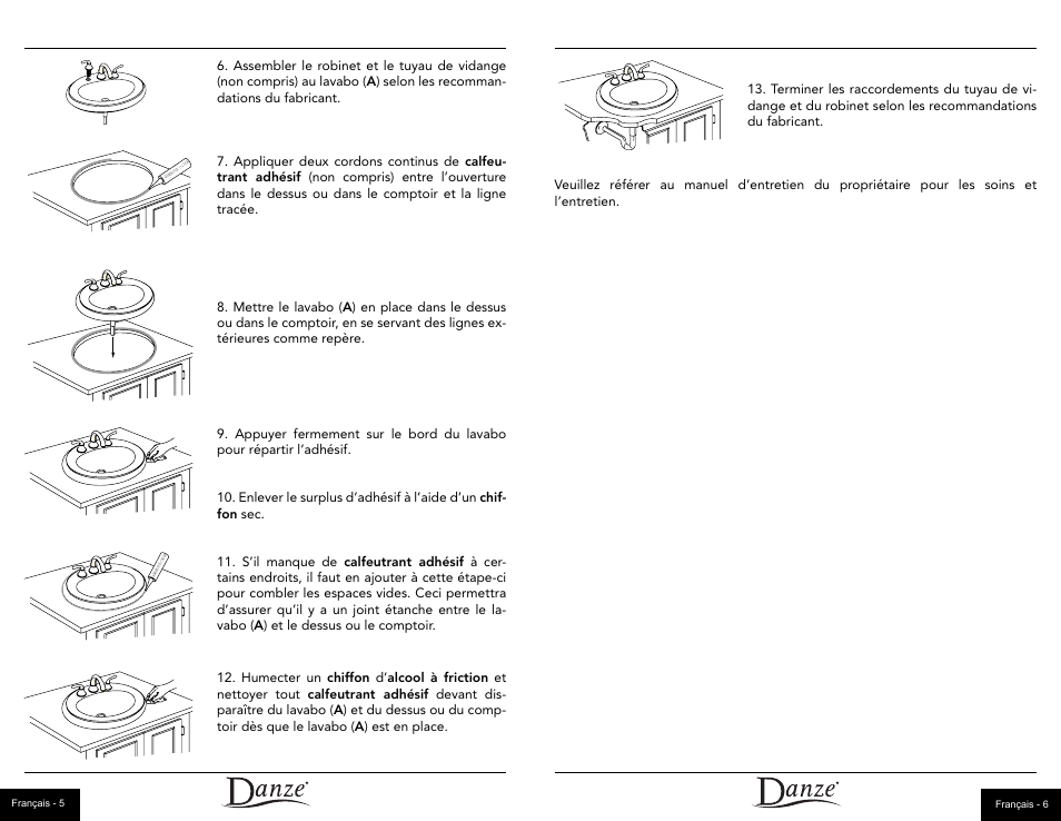 Danze DC017118 - Installation Manual User Manual | Page 10 / 10