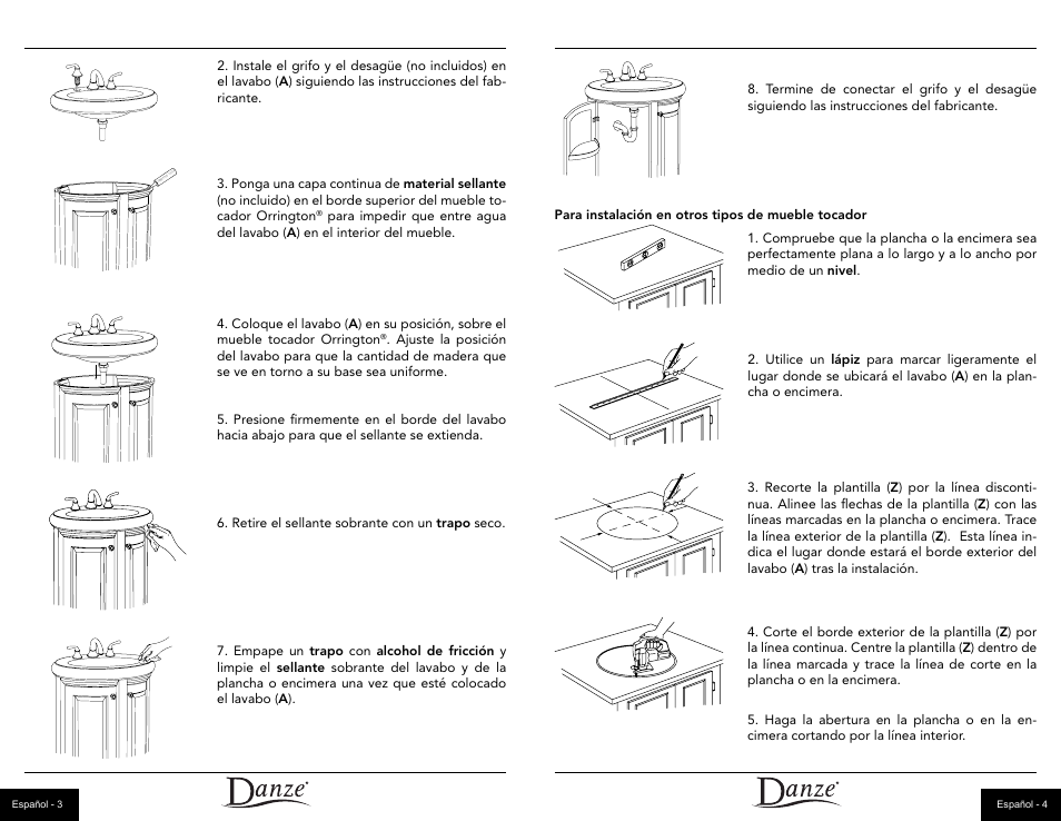Danze DC017118 - Installation Manual User Manual | Page 6 / 10