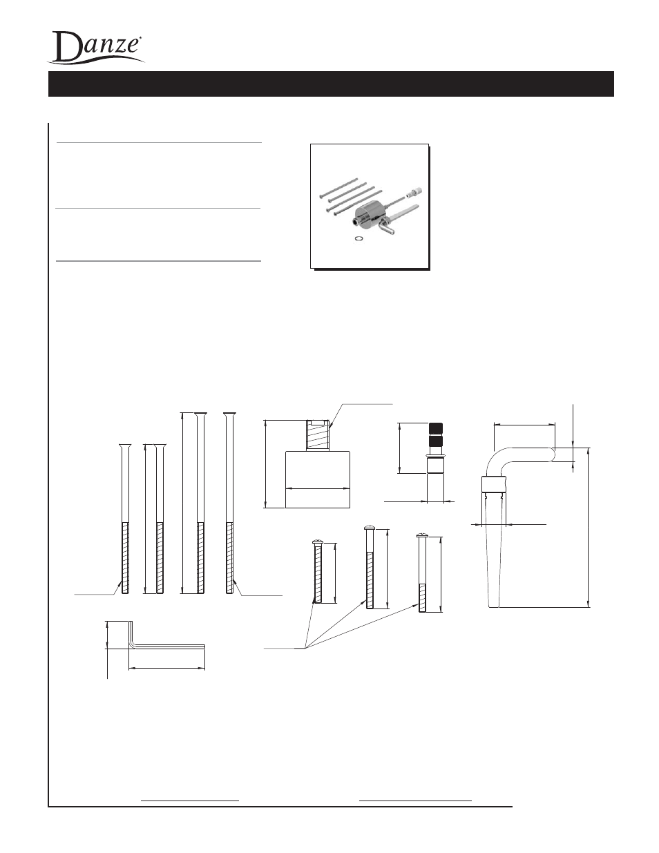 Danze D113001 User Manual | 1 page