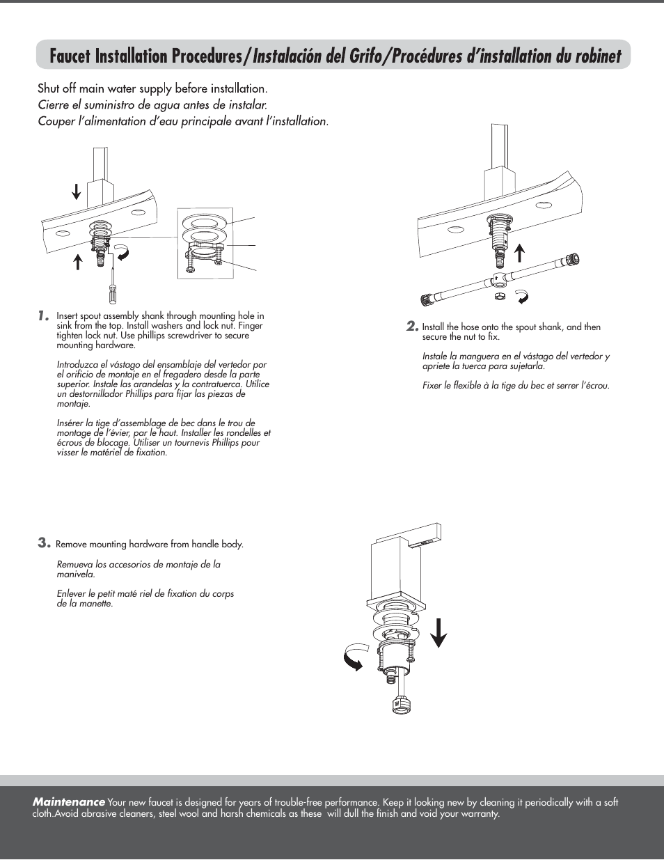 Danze D422044 - Installation Manual User Manual | Page 2 / 7