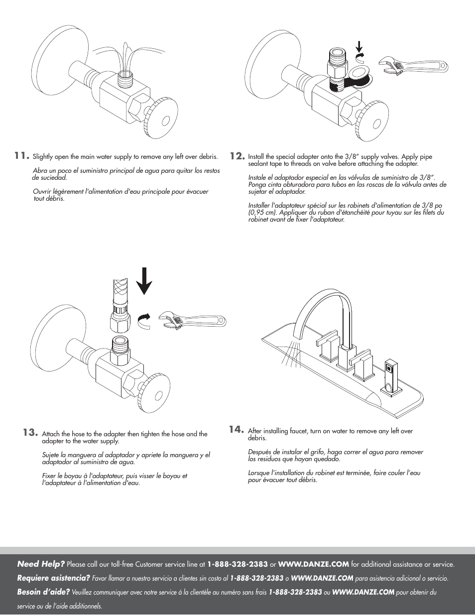 Danze D422044 - Installation Manual User Manual | Page 7 / 7