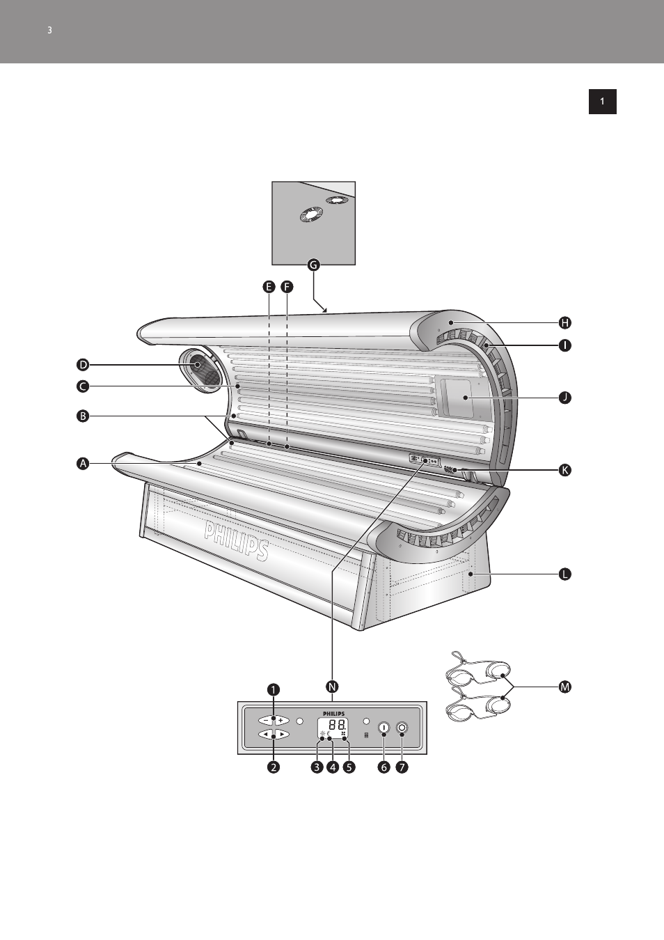 Philips HB594 User Manual | Page 3 / 88