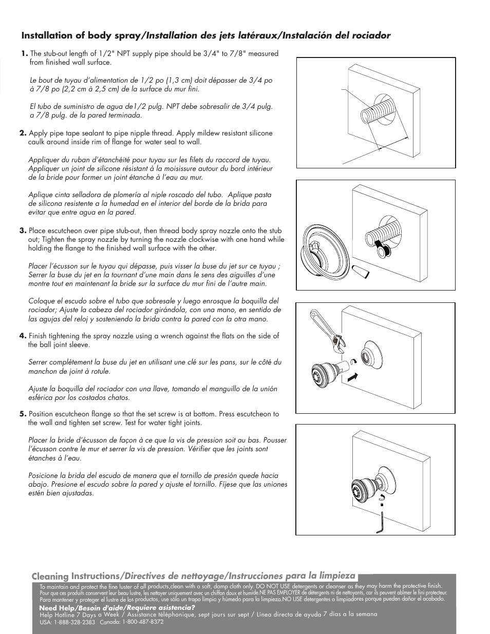 Danze D460155 - Installation Manual User Manual | Page 2 / 2