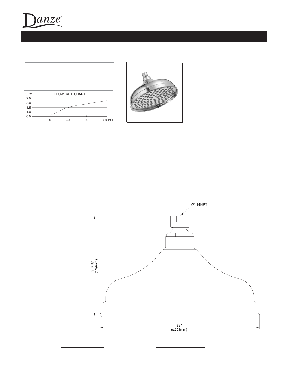 Danze D461192 User Manual | 1 page