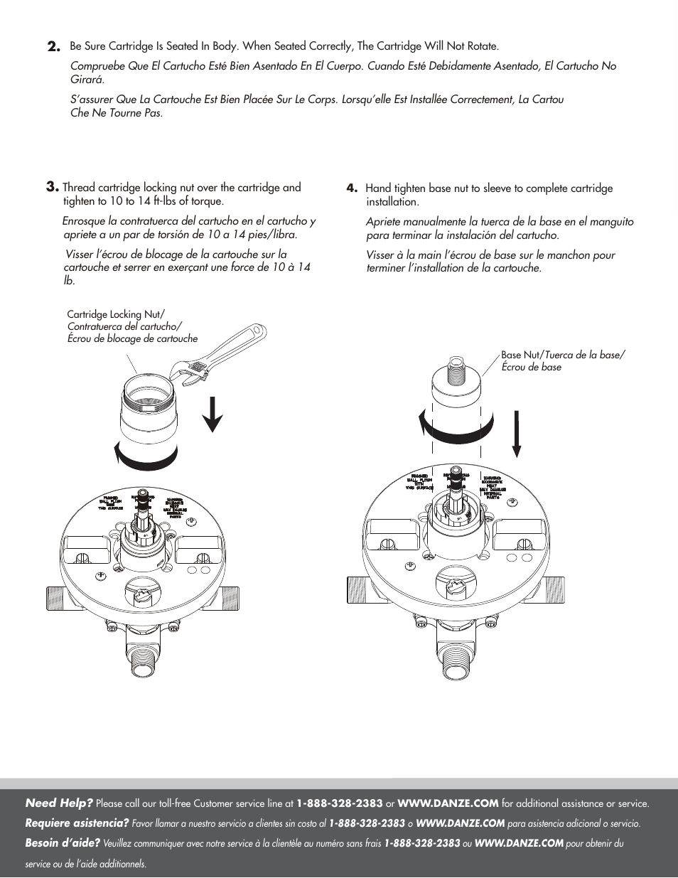 Danze D115000BT - Installation Manual User Manual | Page 10 / 10