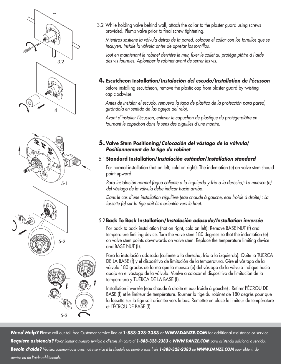 Danze D115000BT - Installation Manual User Manual | Page 7 / 10
