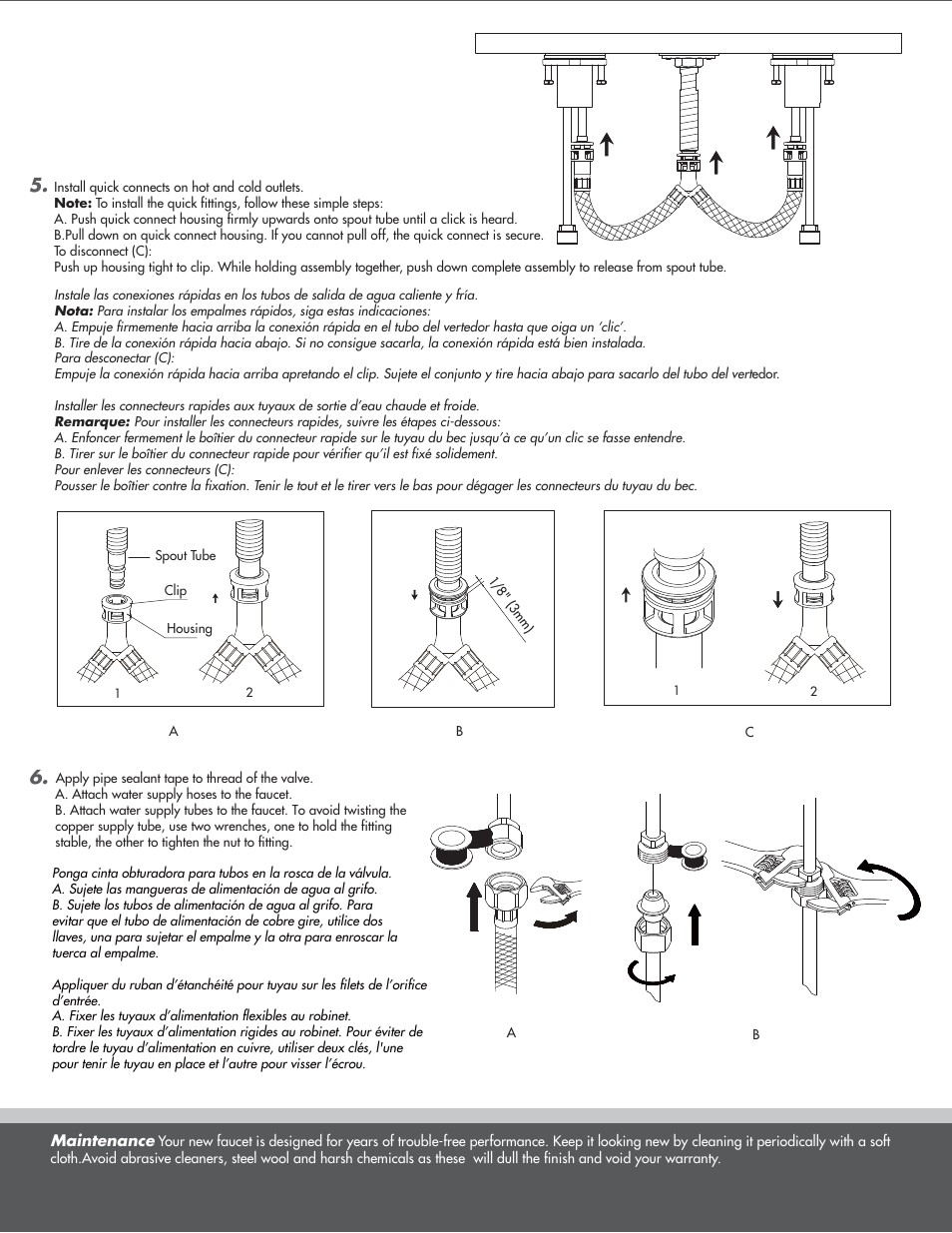 Danze D304045 - Installation Manual User Manual | Page 4 / 7