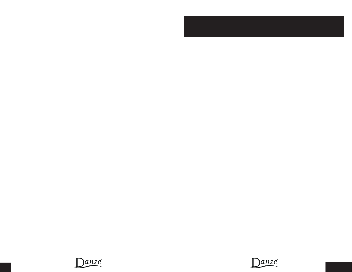 Danze DF012124 - Homeowner Manual User Manual | Page 5 / 12