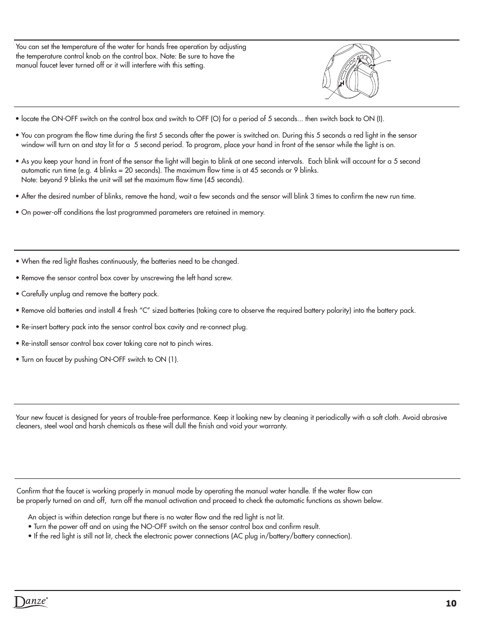 Danze D423058 - Installation Manual User Manual | Page 11 / 35