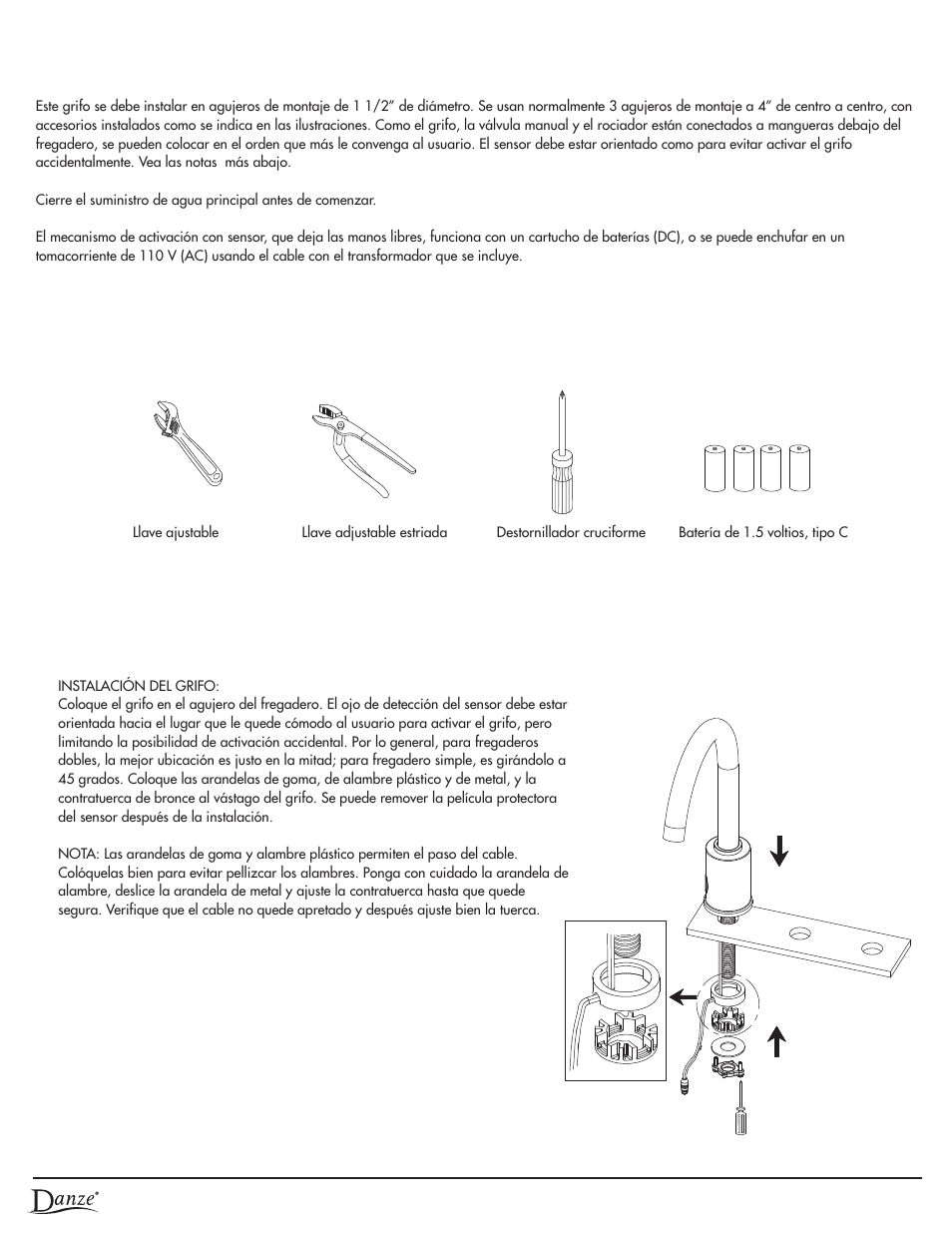 Danze D423058 - Installation Manual User Manual | Page 14 / 35