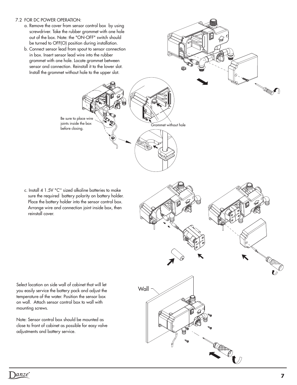 Danze D423058 - Installation Manual User Manual | Page 8 / 35