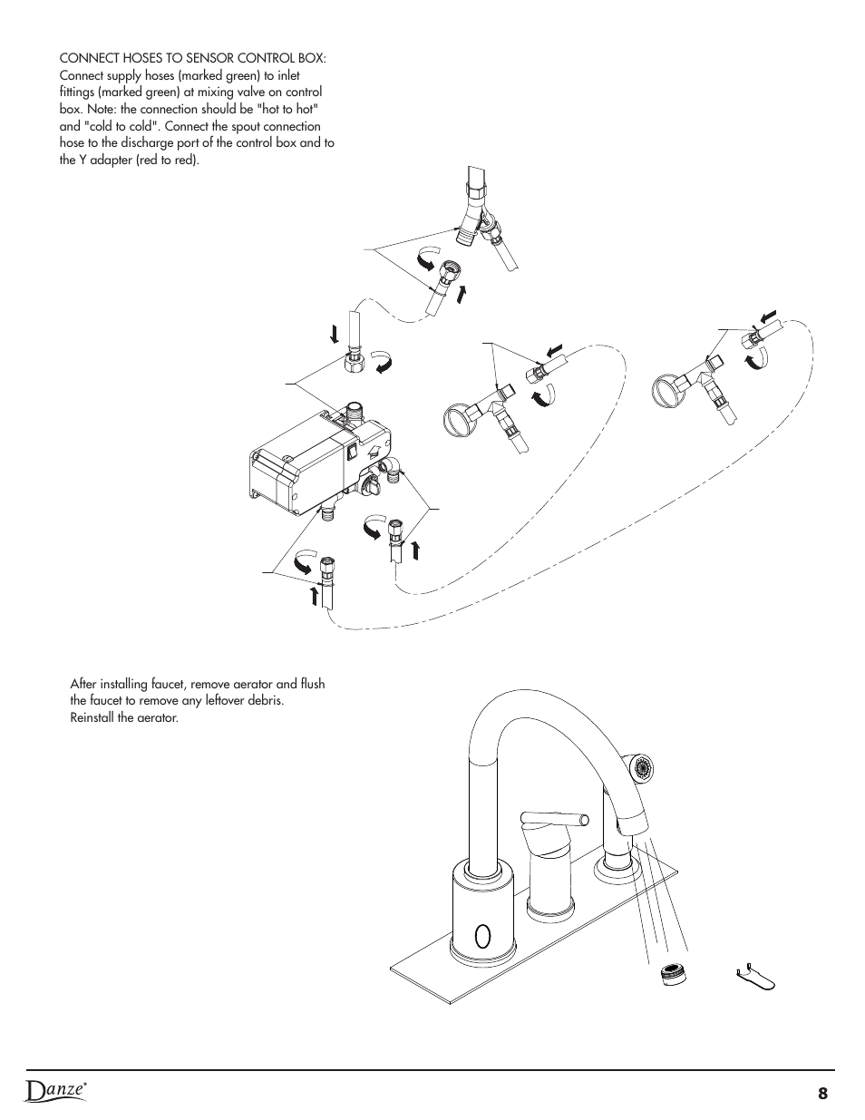 Danze D423058 - Installation Manual User Manual | Page 9 / 35