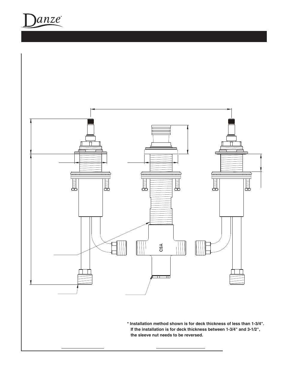 Specifications | Danze D301771 - Spec Sheets User Manual | Page 2 / 2