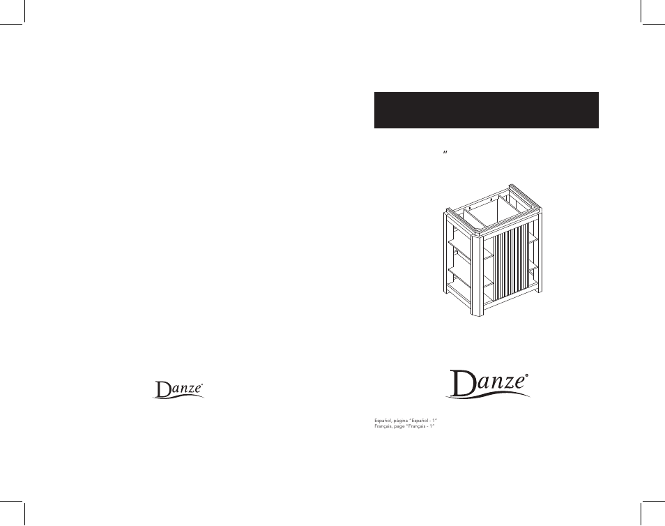 Danze DF022130 - Installation Manual User Manual | 12 pages