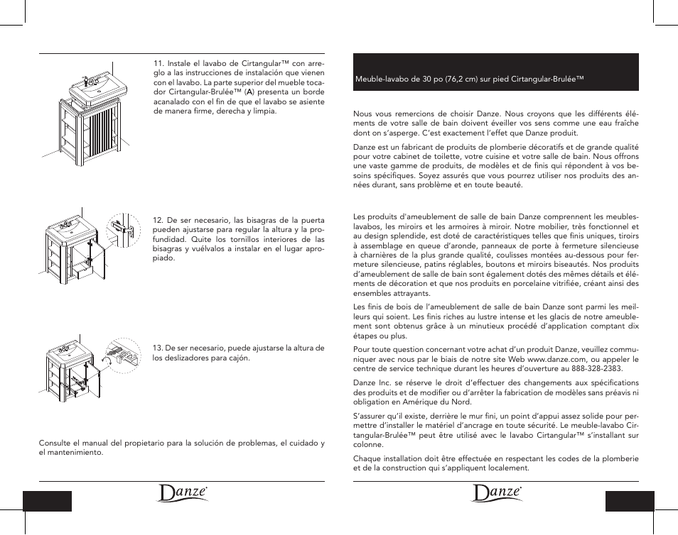 Danze DF022130 - Installation Manual User Manual | Page 9 / 12