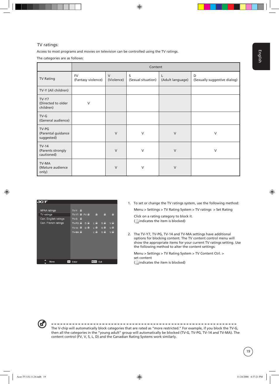 Acer AT3720A User Manual | Page 19 / 24