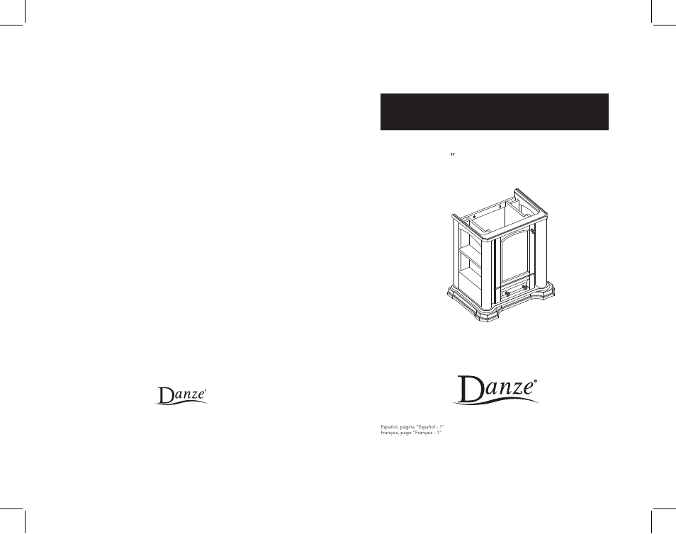 Danze DF022230 - Installation Manual User Manual | 12 pages