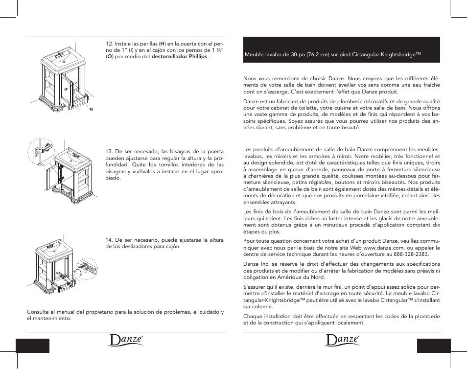 Danze DF022230 - Installation Manual User Manual | Page 9 / 12