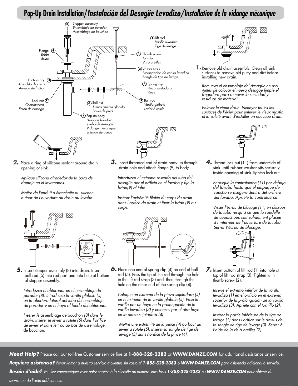 Danze D304055 - Installation Manual User Manual | Page 6 / 7