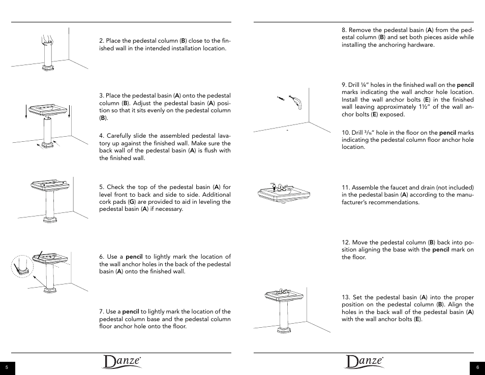 Danze DC028110 - Installation Manual User Manual | Page 4 / 14
